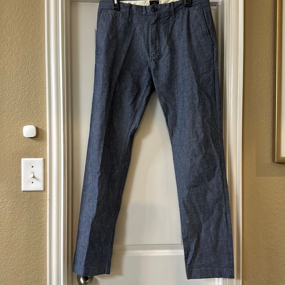 Men’s JCREW stretch 484 pants in Blue 32x32